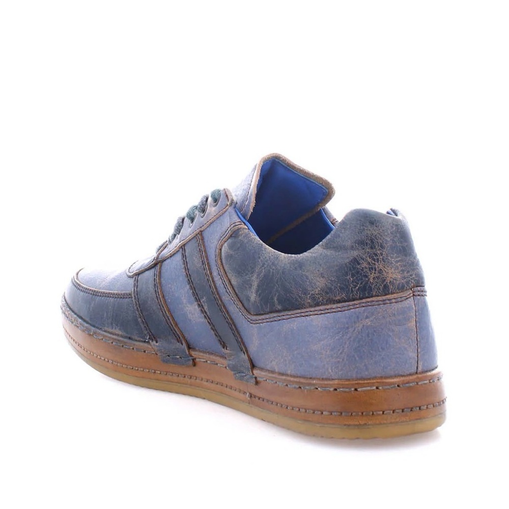 BED|STU Firepower Cobalt Deep Blue Lux Men's Sneakers, 10.5 - Picture 4 of 13